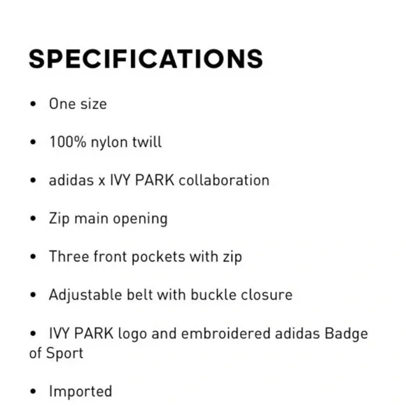 Ivy park adidas messenger bag - Picture 3 of 6